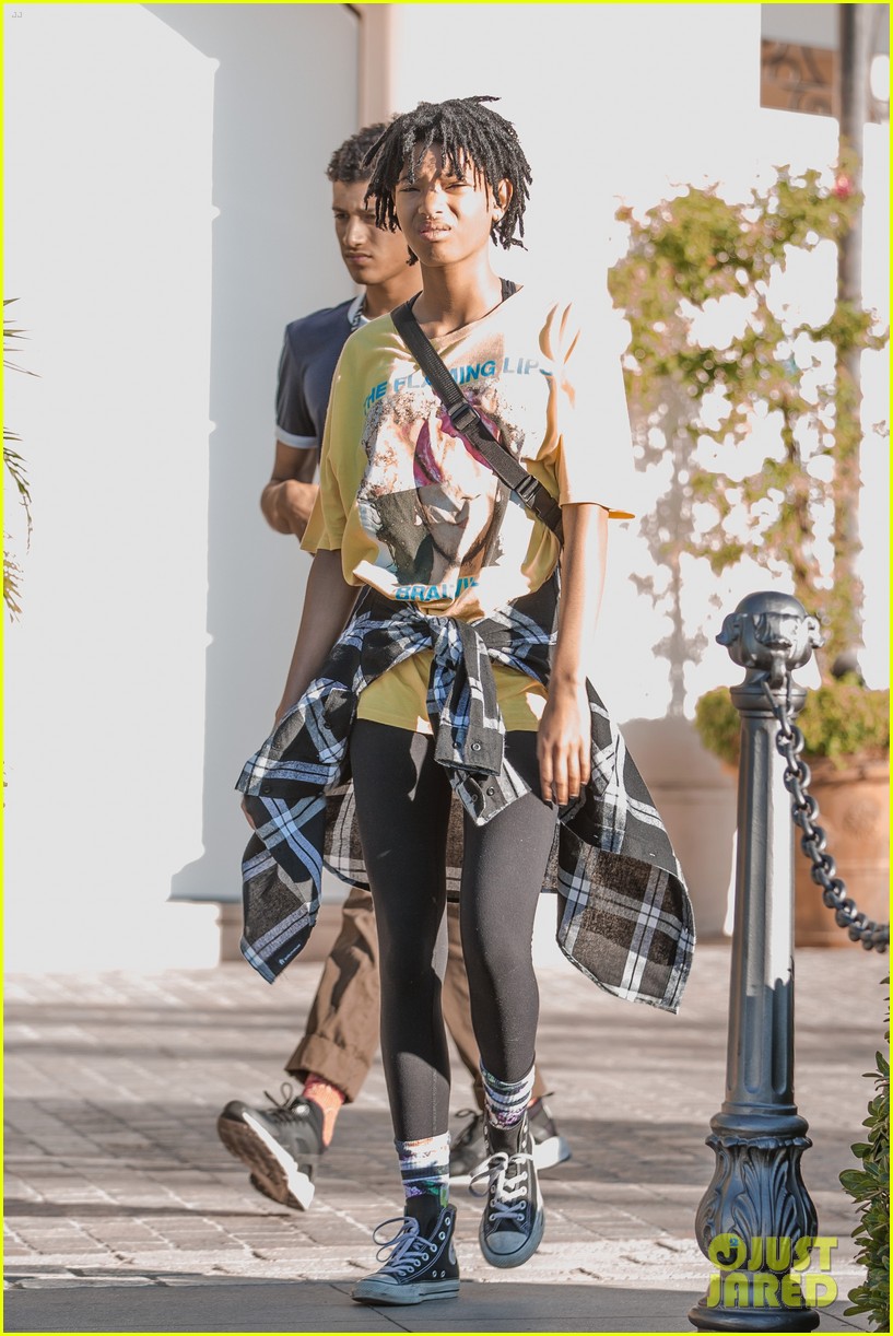 Full Sized Photo of jaden smith harry hudson get silly for cameras 13