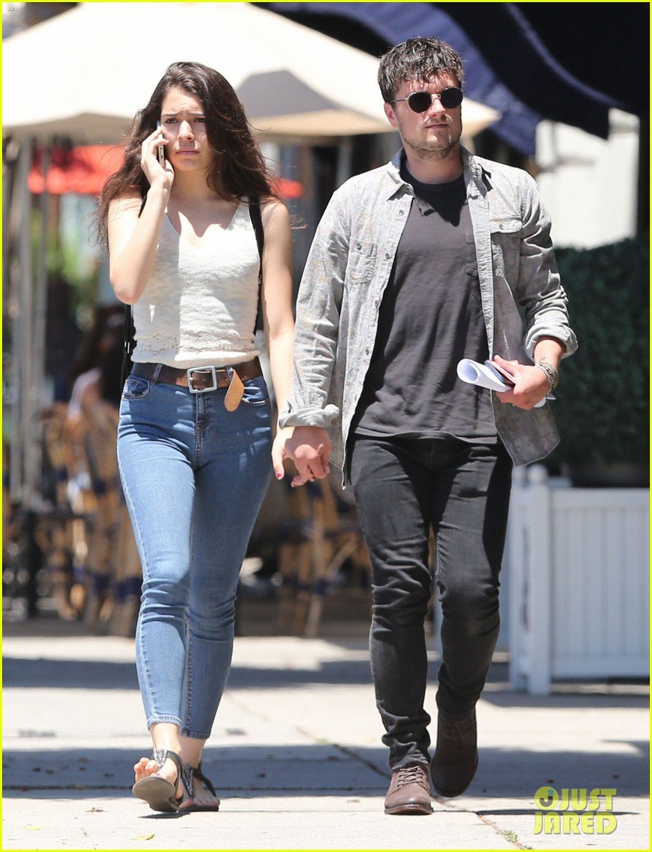 Josh Hutcherson & Claudia Traisac Hold Hands for Hollywood Shopping ...