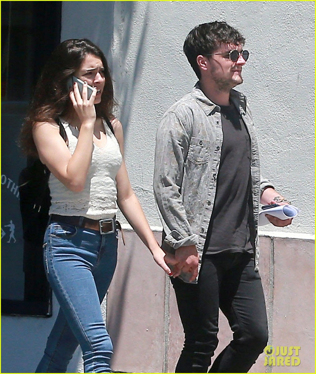 Josh Hutcherson & Claudia Traisac Hold Hands for Hollywood Shopping ...