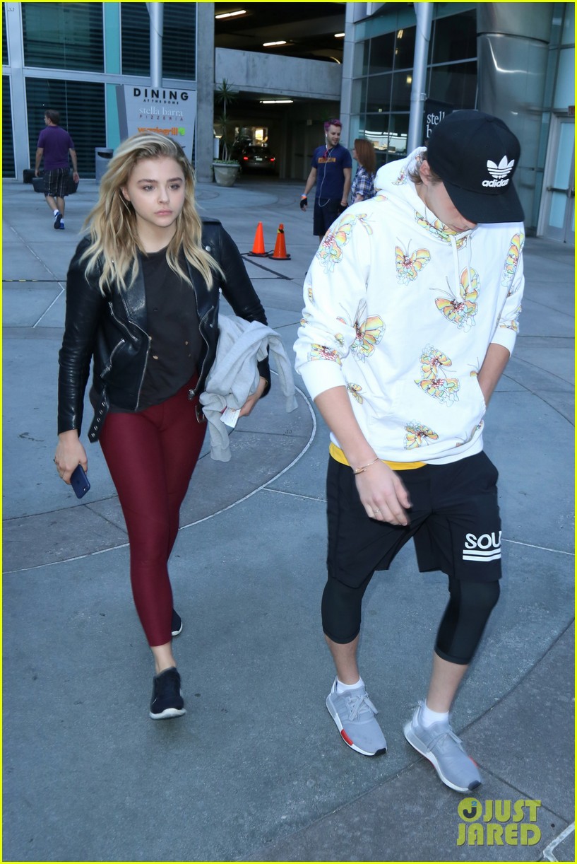 Chloe Moretz & Brooklyn Beckham Watch A Movie With Her BFF Meghan