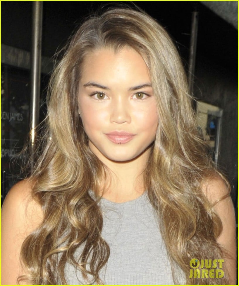 Full Sized Photo Of Paris Berelc Roxy Olivia Holt Concert 01 Paris Berelc Checks Out Olivia