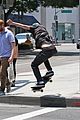 hopper penn shows off his skateboarding skills in la 02