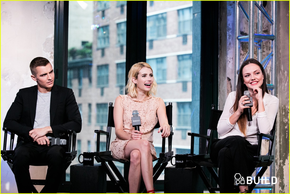 Full Sized Photo Of Emma Roberts Dave Franco Nerve Premiere Emma Roberts Skips Question On