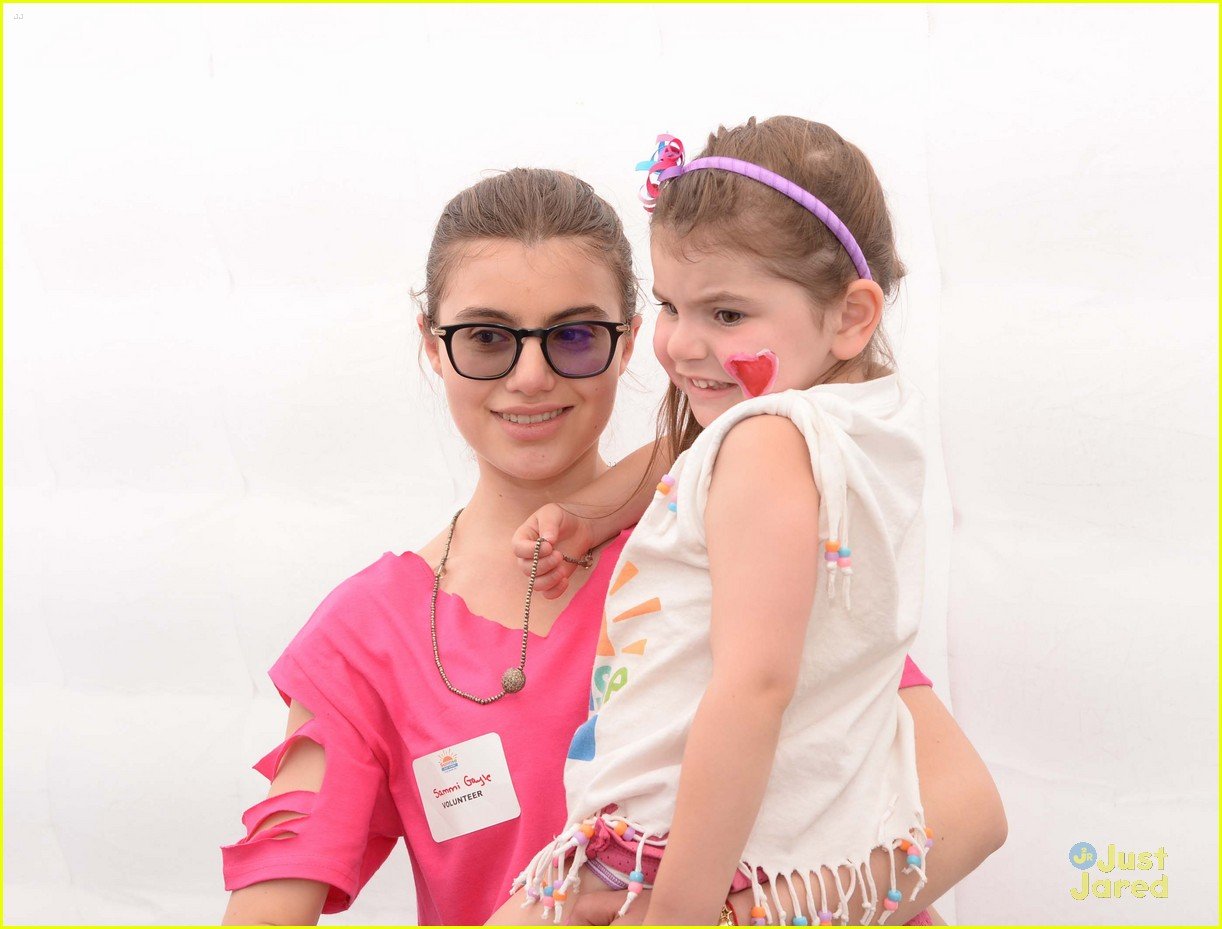 Full Sized Photo of sami gayle sunrise day camp visit 32 | Sami Gayle ...