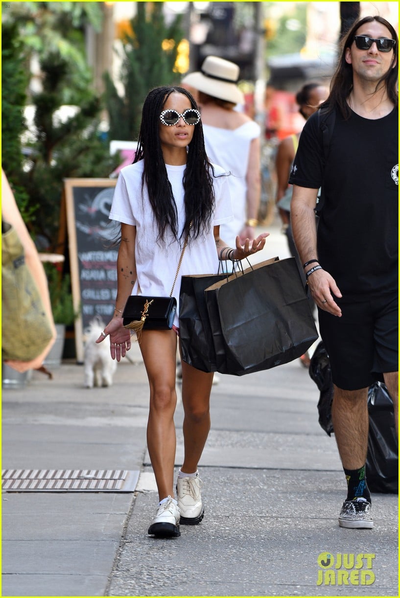 zoe kravitz adidas samba