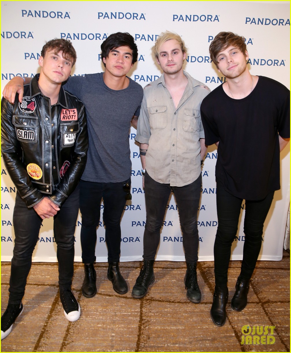 5 Seconds Of Summer And Daya Celebrate Summer At Pandoras Summer Crush Concert With Fergie 6775