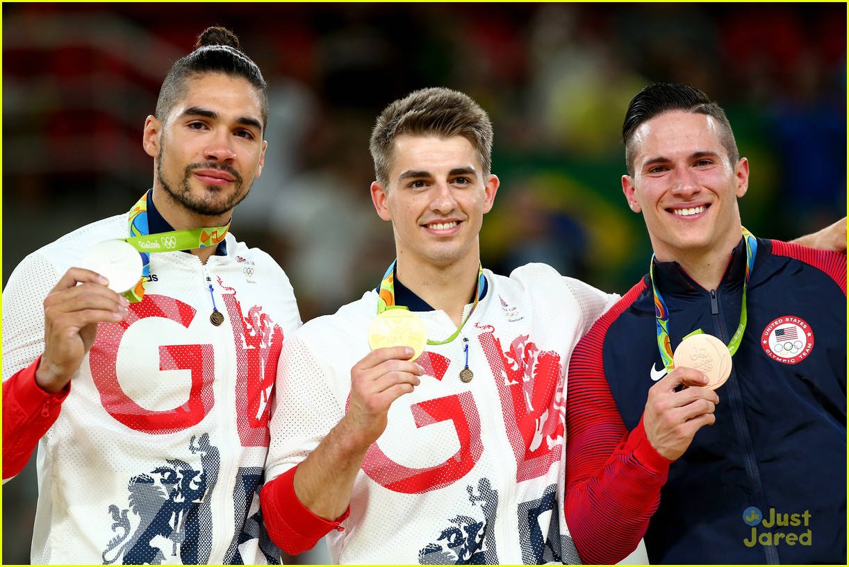 Alex Naddour Wins Bronze Medal For Team USA on Pommel Horse In Rio