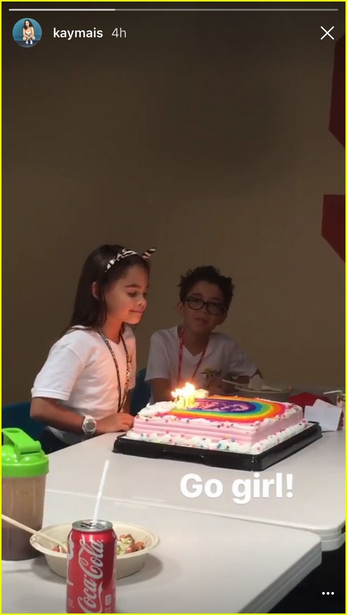 Ariana Greenblatt Celebrates 9th Birthday on 'Stuck In The Middle' Set