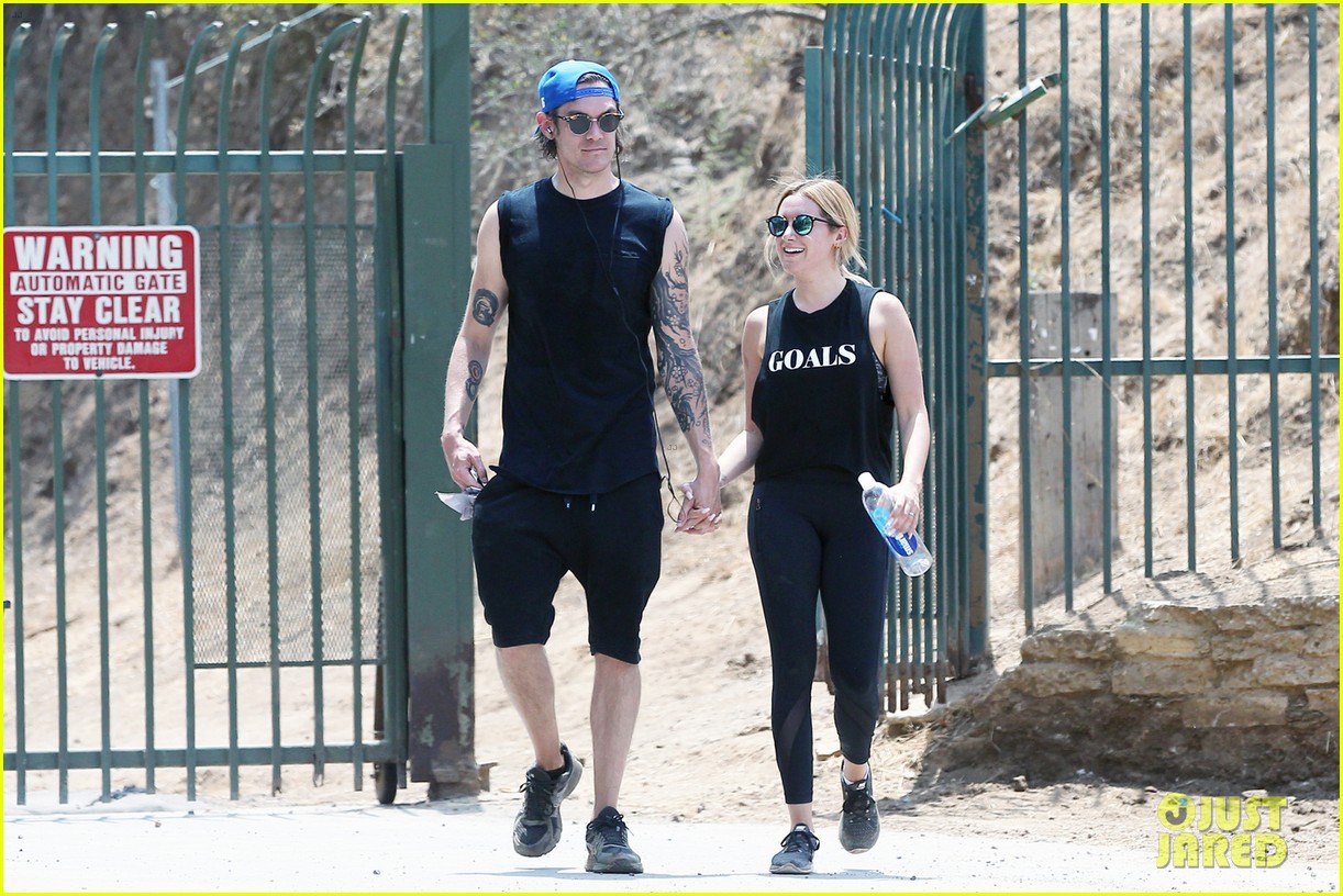 Full Sized Photo of ashley tisdale christopher french hike runyan