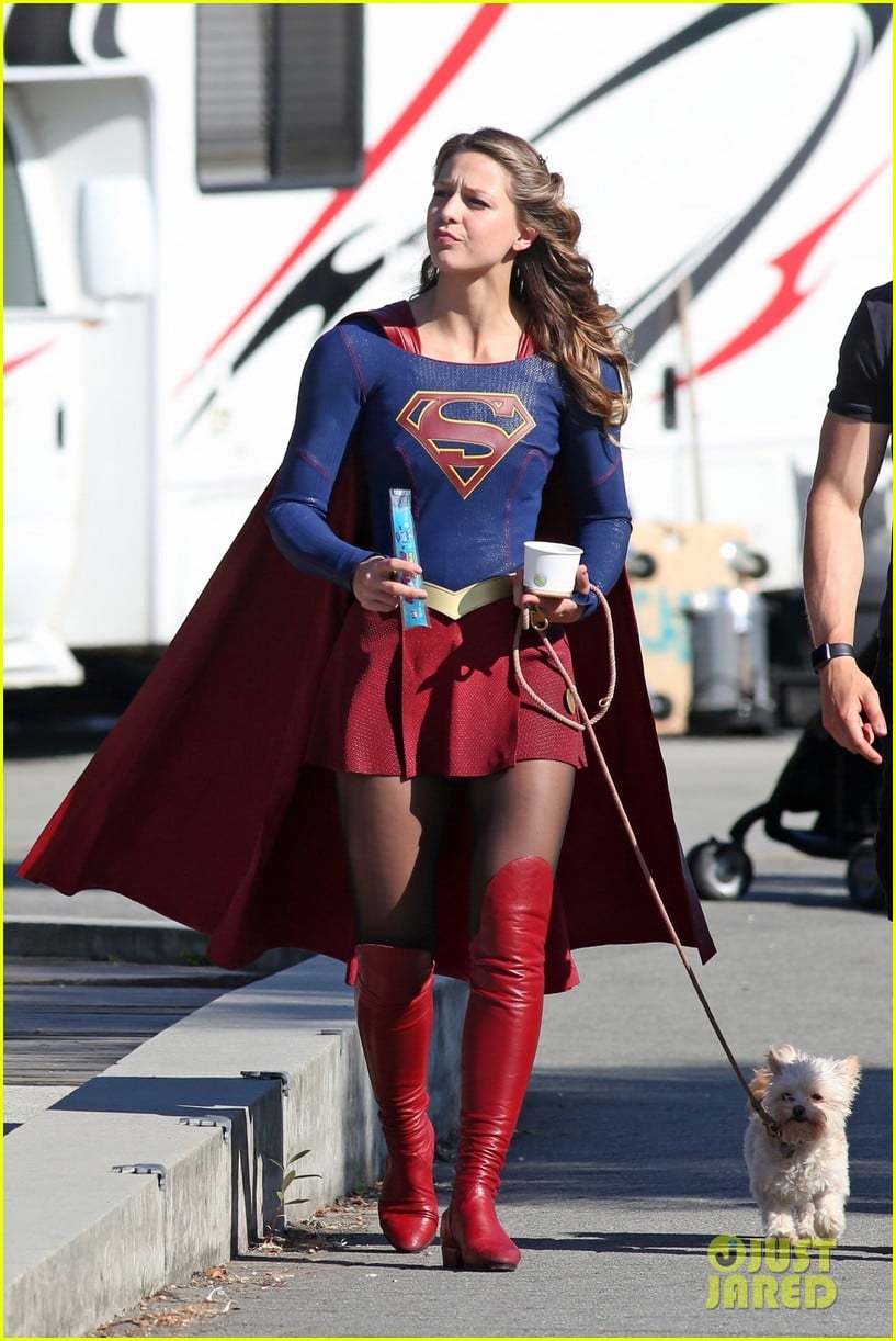 Melissa Benoist Films First Scenes With Lynda Carter on 'Supergirl