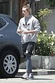 brooklyn beckham goes shirtless in gym workout photo 03