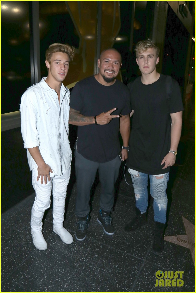 Cameron Dallas & Jake Paul Have Boys Night Out in Hollywood | Photo ...