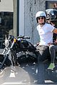 josh hutcherson girlfriend claudia traisac ride around on his motorcycle03317mytext