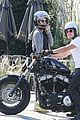 josh hutcherson girlfriend claudia traisac ride around on his motorcycle505mytext