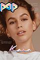 kaia gerber covers the september issue of pop magazine101