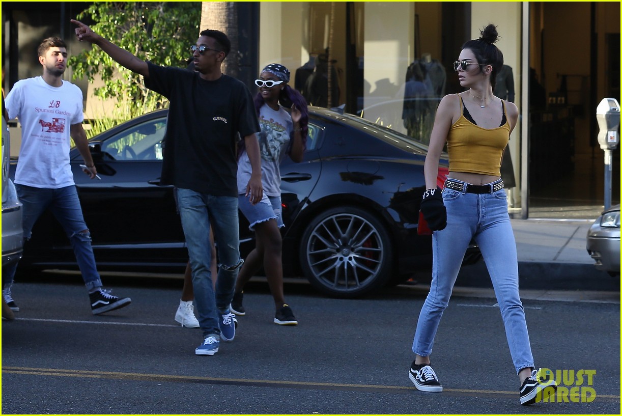 Kendall Jenner Holds A.S.A.P Rocky Beanie After Dating Rumors Surface