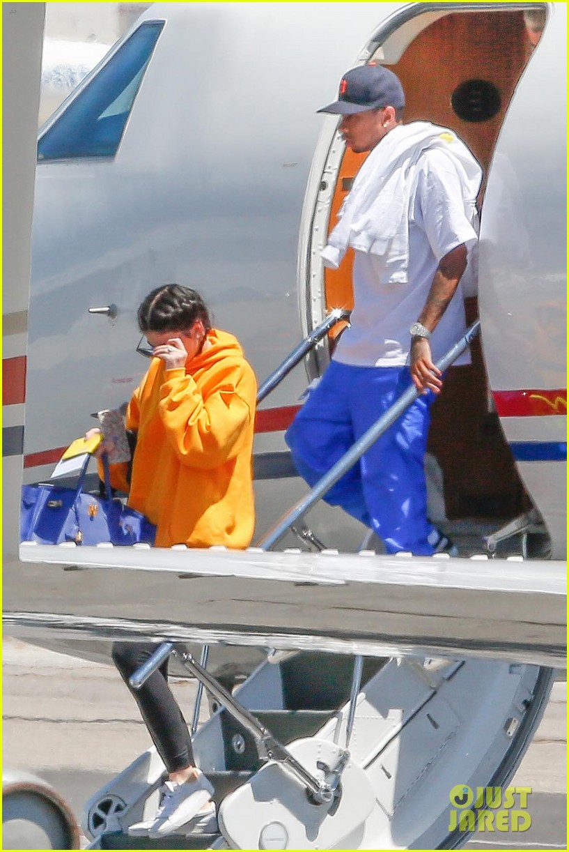 Kylie Jenner Flies Back To LA After Turks & Caicos Birthday Getaway