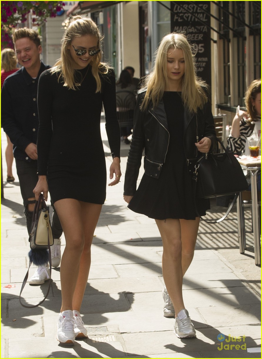 Full Sized Photo of lottie moss conor maynard lunch together london 21