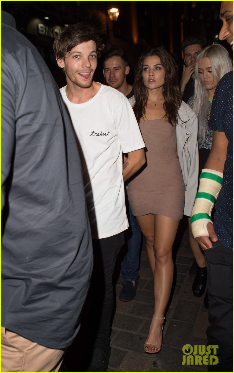 Louis Tomlinson Holds Hands With Danielle Campbell for London Night Out ...