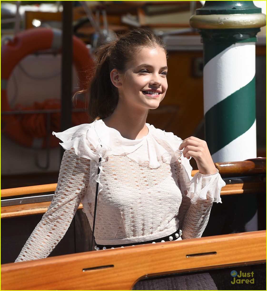 Full Sized Photo of barbara palvin lido beach venice film festival coney  island event 07 | Model Barbara Palvin Splashes Around on Lido Beach in  Venice | Just Jared Jr.