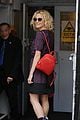 pixie lott ditches shoes while leaving theatre weds night 08