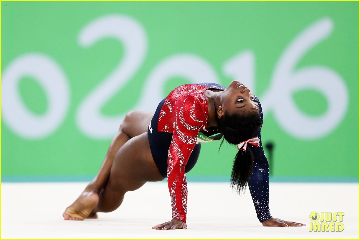 Simone Biles Floor Routine Rio Floor Roma
