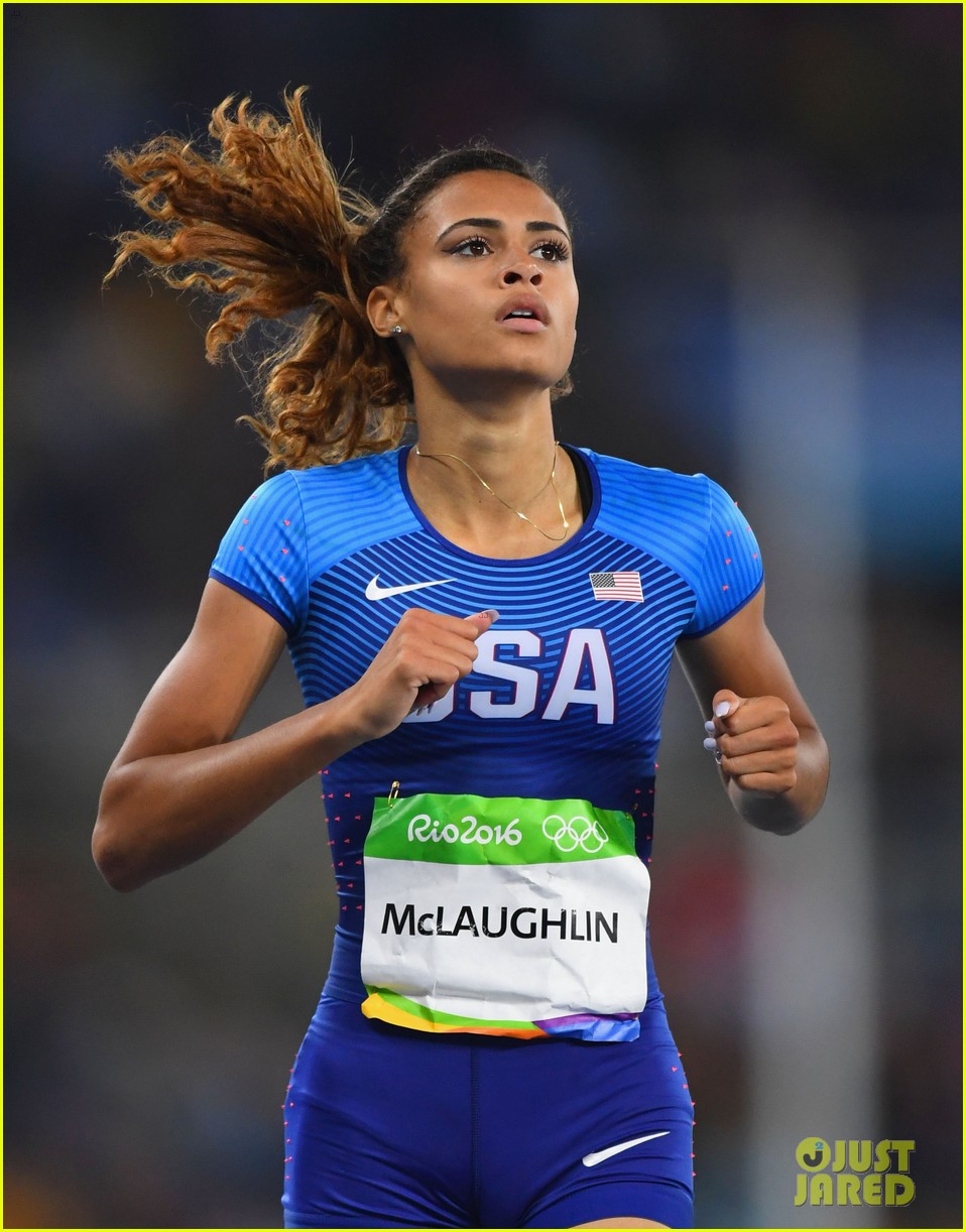 Sydney Mclaughlin 2024 Rio Olympics Opening Ceremony Jade Rianon