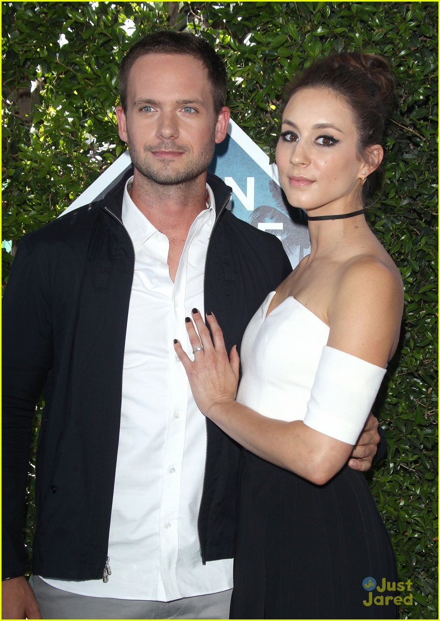 Troian Bellisario Thanks Fiance Patrick J. Adams For Teen Choice Award 