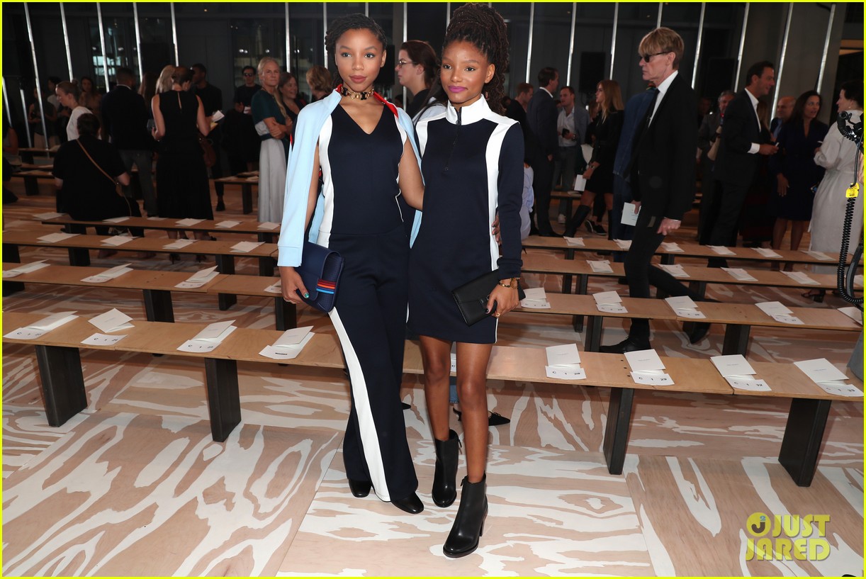 chloe halle tory burch nyfw show 14