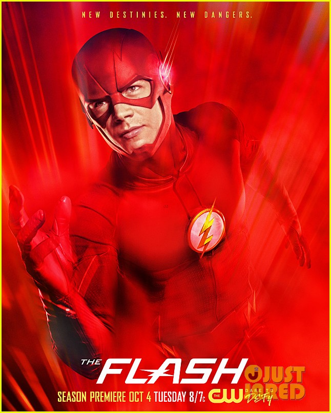 Full Sized Photo of the flash season 3 poster grant gustin 01 | Grant ...