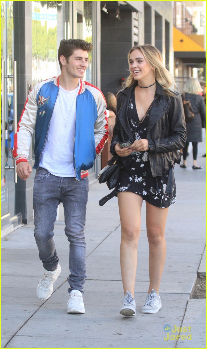 Gregg Sulkin Hangs With Model Lyzy Adler After Wrapping 'Drink Slay ...