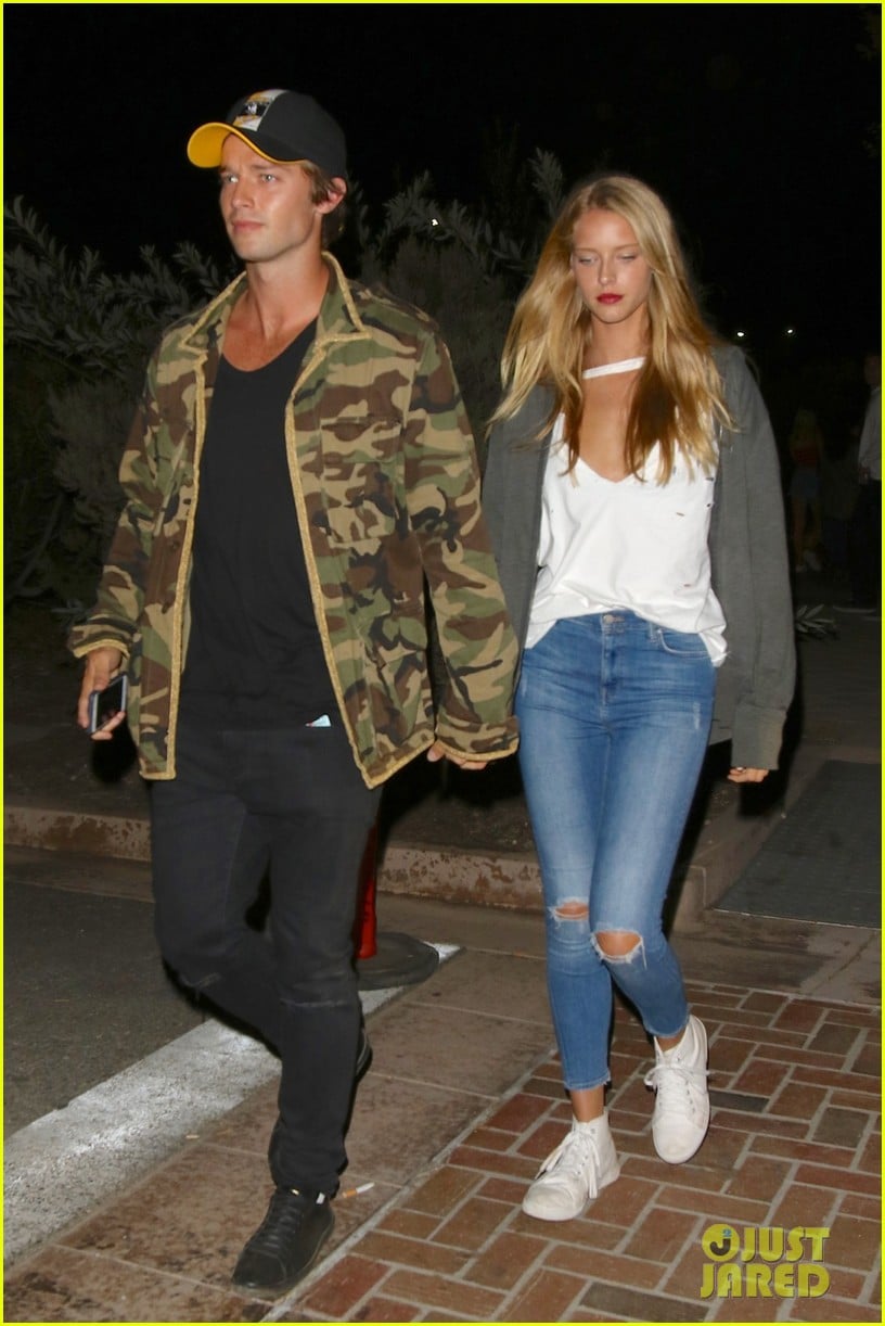 Patrick Schwarzenegger & Abby Champion Enjoy the Sunset in Malibu ...