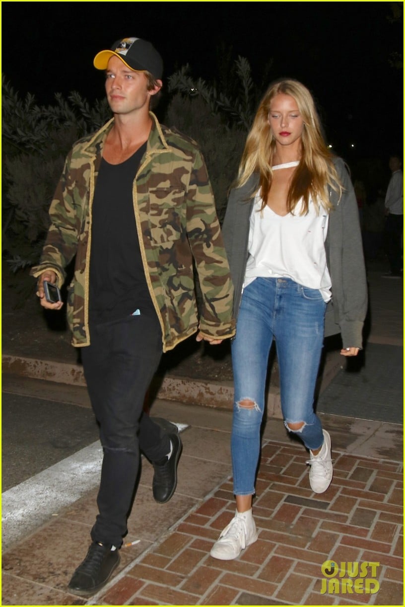 Patrick Schwarzenegger & Abby Champion Enjoy the Sunset in Malibu ...