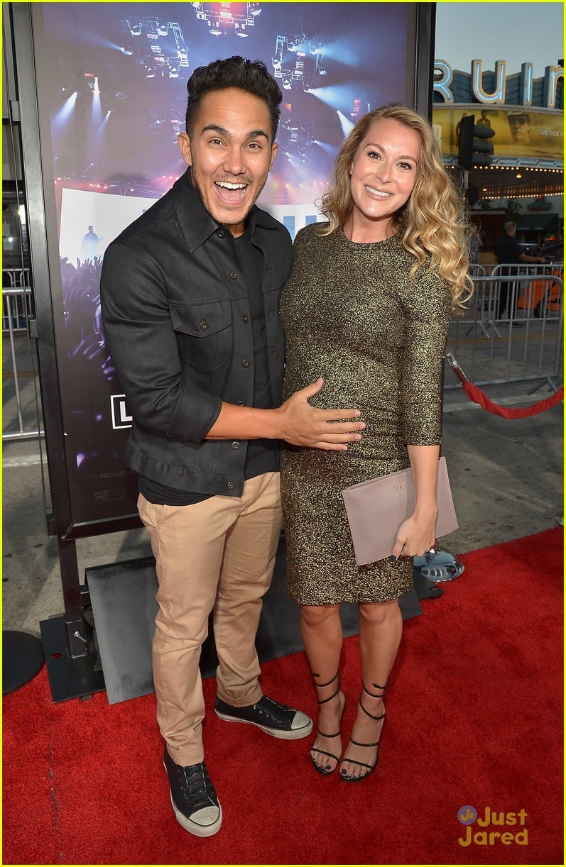 Pregnant Alexa Penavega And Husband Carlos Hit Up Hillsong Premiere In