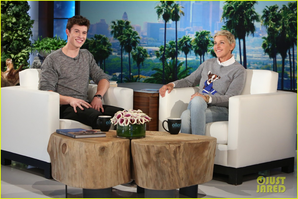 Full Sized Photo of shawn mendes ellen show performance 02 Shawn