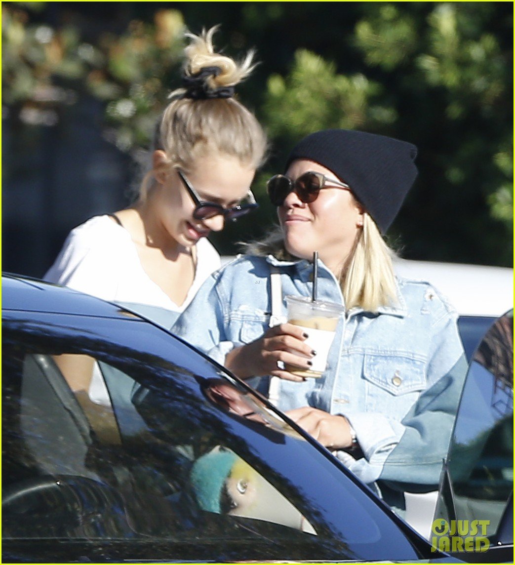 Full Sized Photo of sofia richie hangs out with friends in