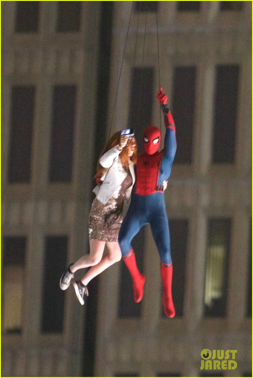 Spider-Man: Homecoming' Stunt Doubles Film Amazing Helicopter Scene!: Photo  1027743 | Marvel, Movies, Spider Man Pictures | Just Jared Jr.