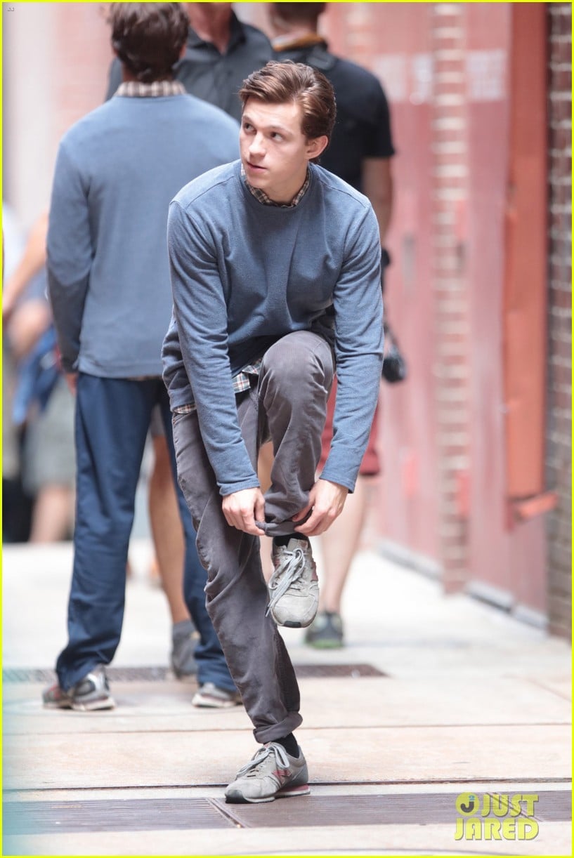 Full Sized Photo Of Tom Holland Marisa Tomei Film Spiderman Homecoming505mytext Tom Holland Is 