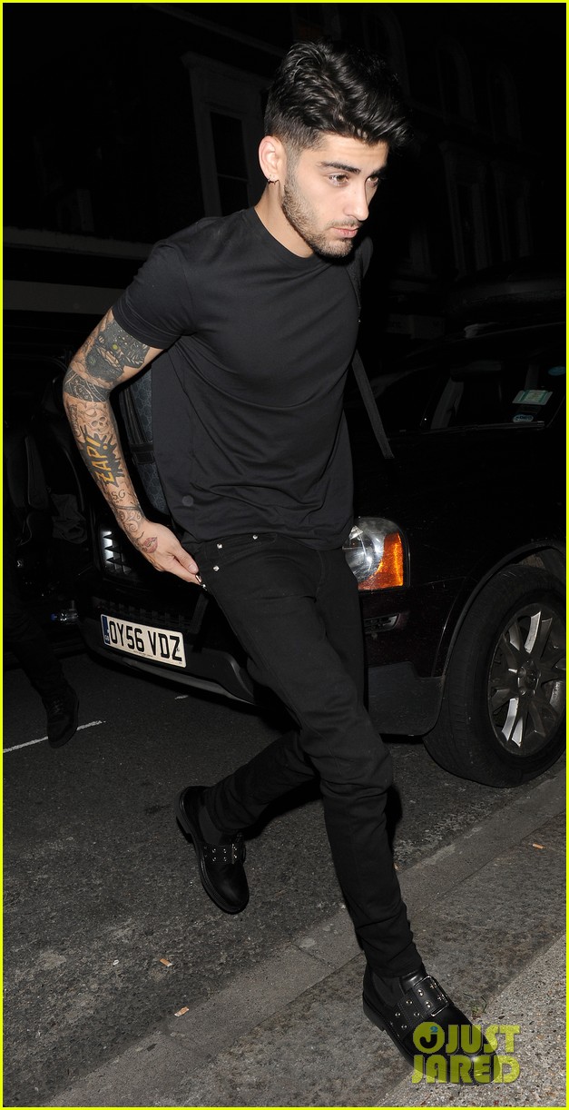 Zayn Malik Enjoys Night Out in London Before Going Back To Recording Studio Photo 1027234