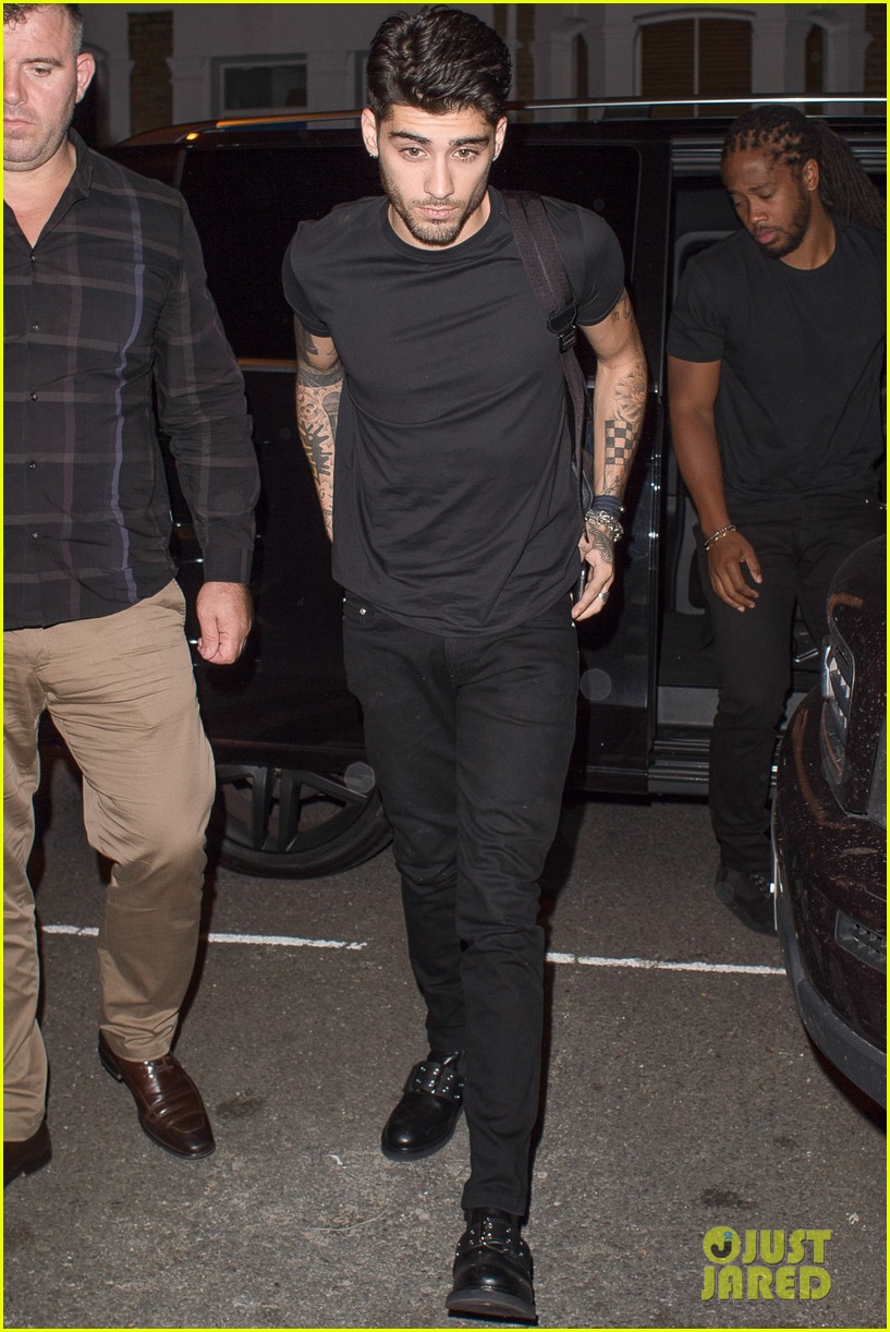 Zayn Malik Enjoys Night Out in London Before Going Back To Recording ...