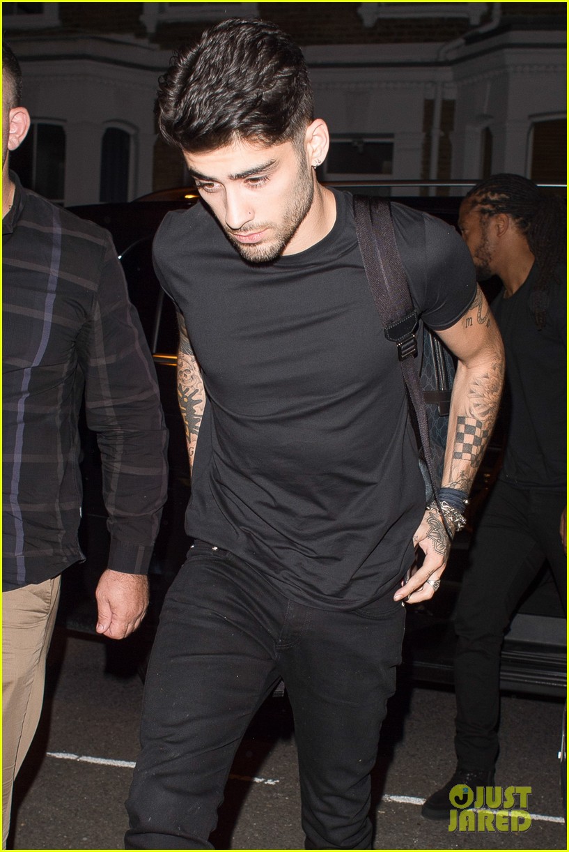 Zayn Malik Enjoys Night Out in London Before Going Back To Recording ...