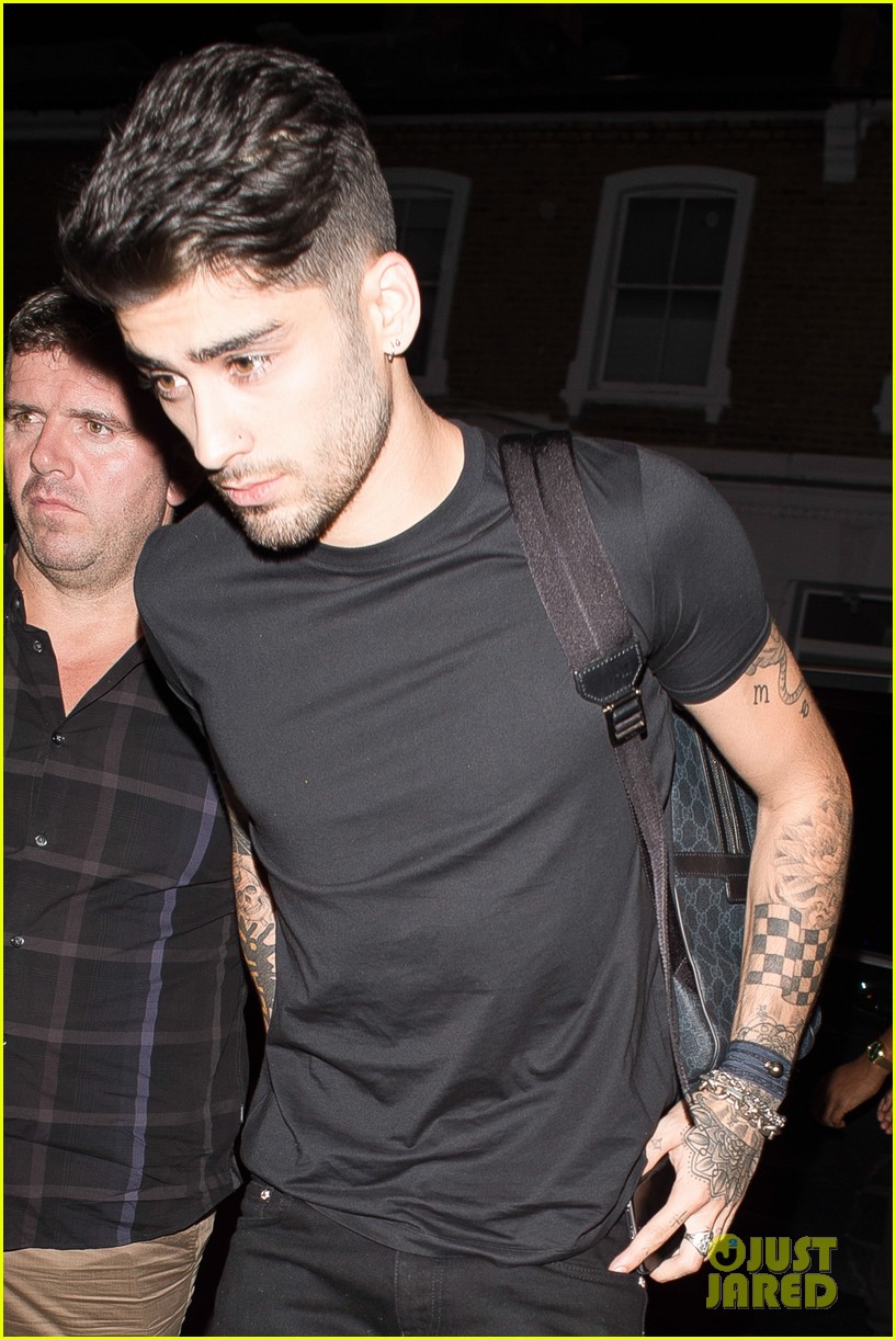 Zayn Malik Enjoys Night Out in London Before Going Back To Recording ...