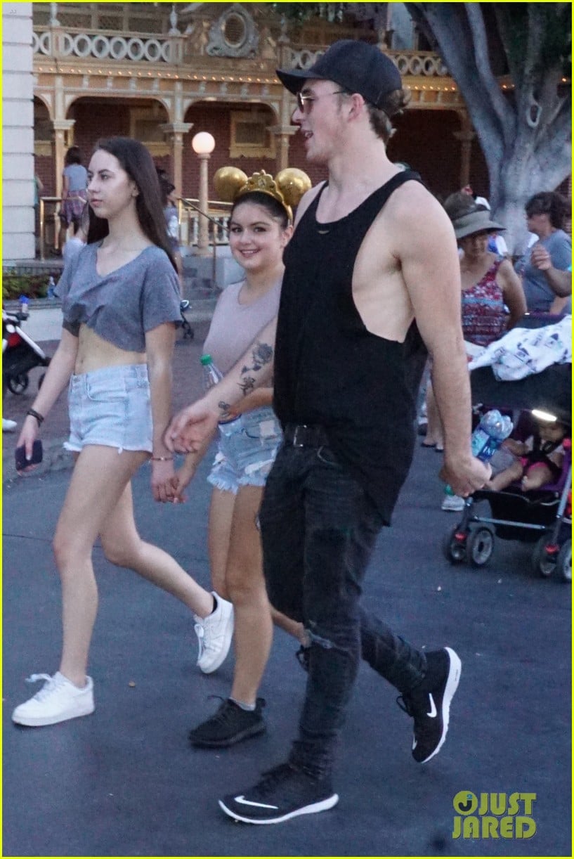 Full Sized Photo of ariel winter hits disneyland after rogue feature