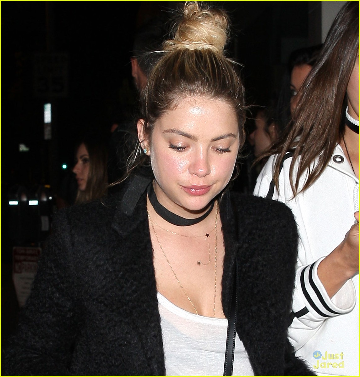 Ashley Benson Ends Her Week With a Girls' Night Out in West Hollywood