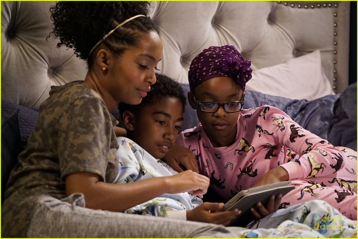 The Kids Spend Time With Bow Before New Baby Arrives on 'black-ish ...