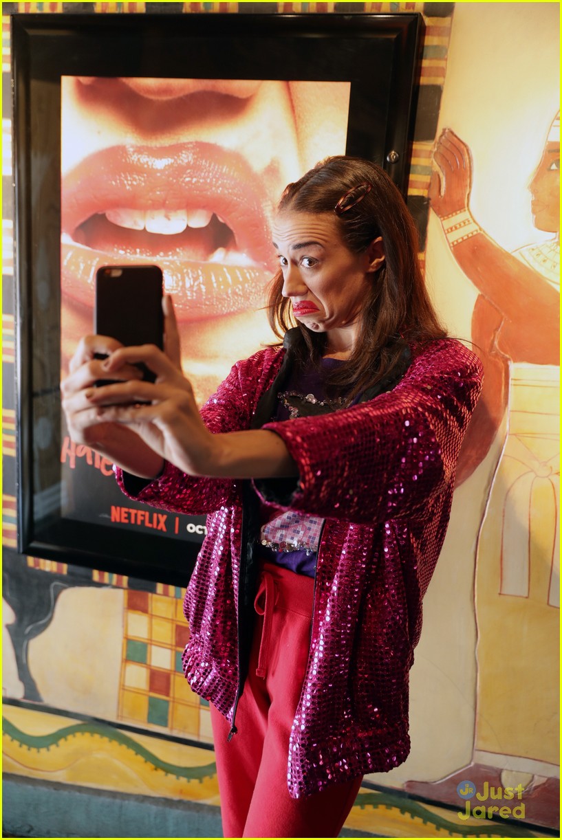 Colleen Ballinger Celebrates Haters Back Off Premiere With Miranda Sings Photo