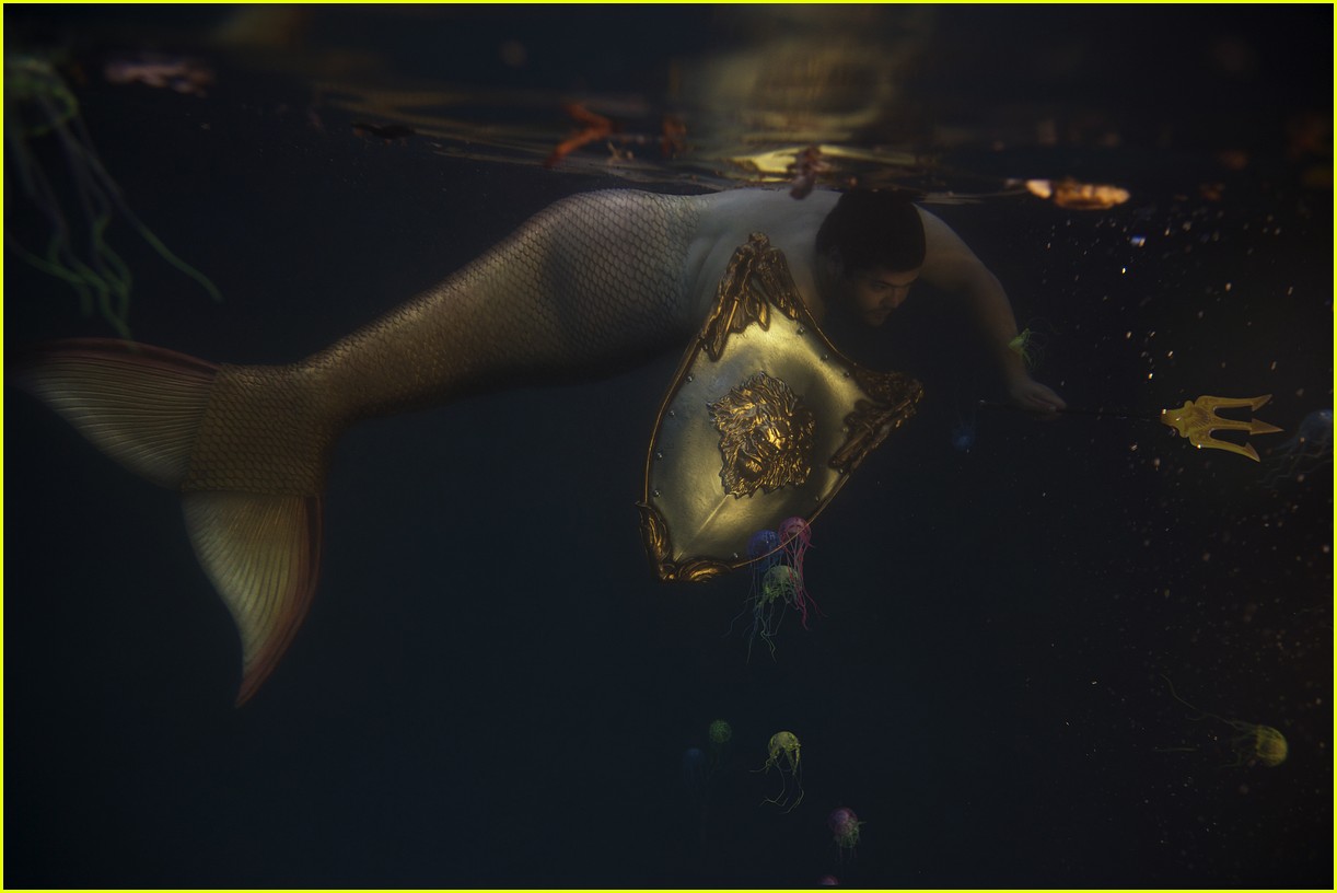 harvey guillen merman reveal project mermaids 01