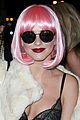 julianne hough wears a pink wig for halloween costume 16