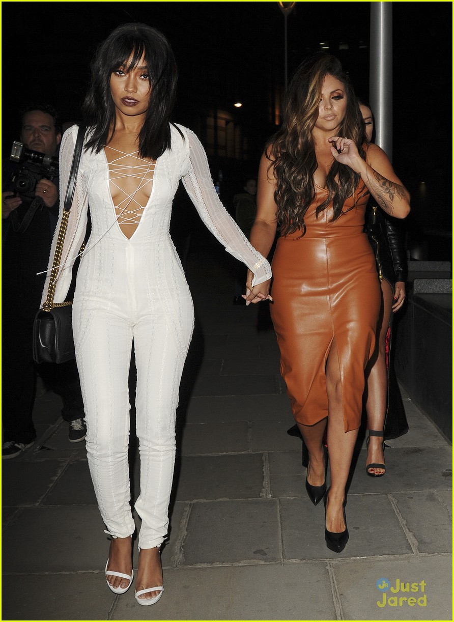 Perrie Edwards Jesy Nelson Celebrate Leigh Anne Pinnock S Th Birthday In London Photo