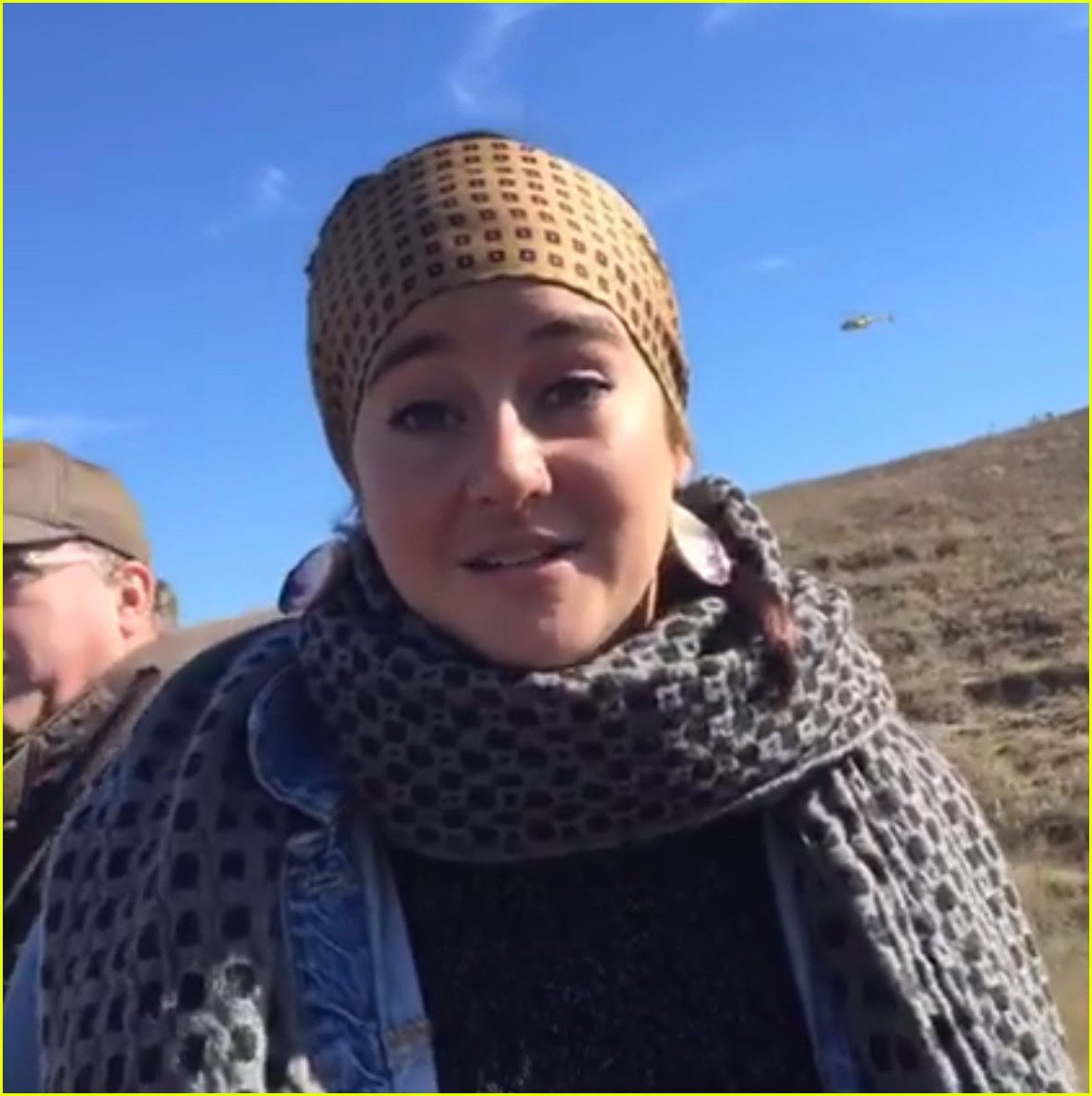 Full Sized Photo of shailene woodley films arrest on facebook live 02